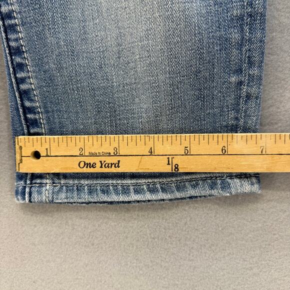 Miss Me Shorts Women's 27 Blue Bermuda Sequin Studded Embellished Pockets - Picture 12 of 12